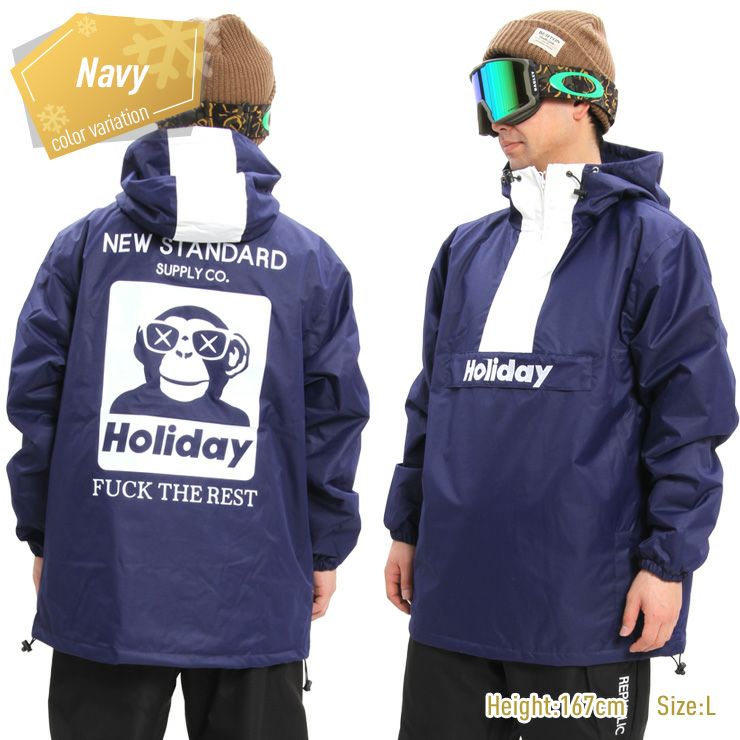 HOLIDAY ホリデー STANDARD PULLOVER スタンダードプルオーバー ユニ