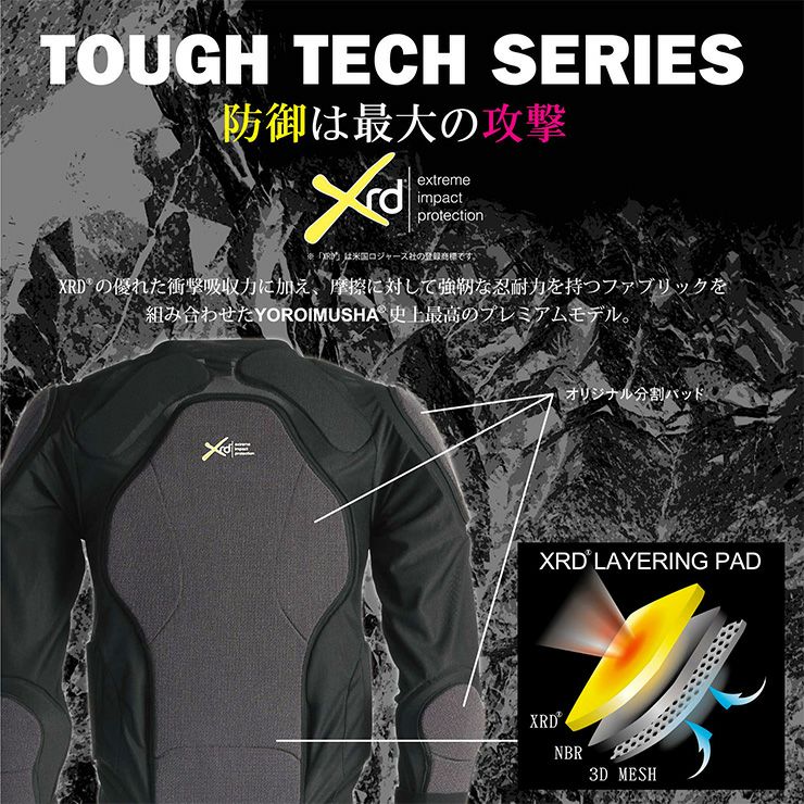 鎧武者 ヨロイムシャ BODY PROTECTOR KEVLAR YM-1750 ボディ