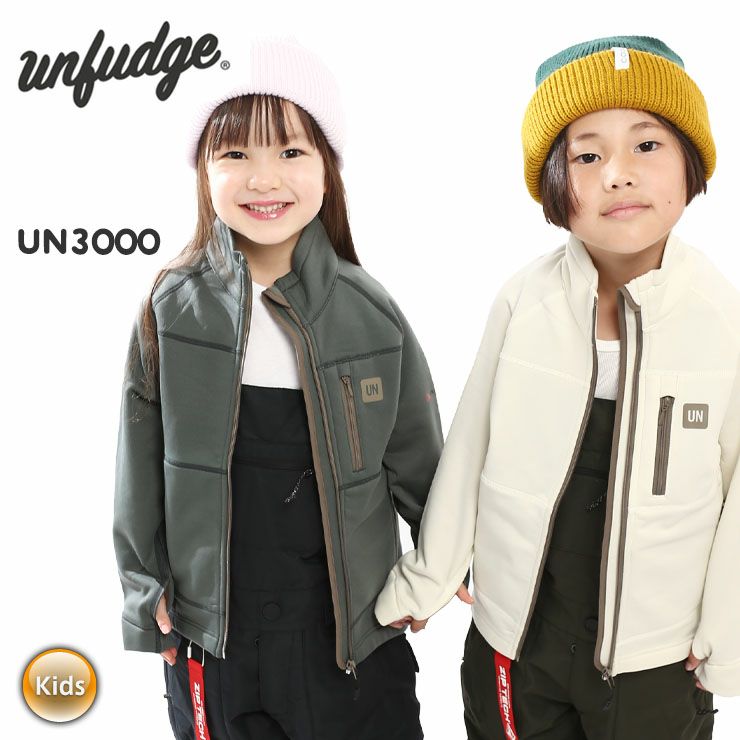 unfudge アンファッジ UN3000 fleece jacket 高機能 フリース 雪山