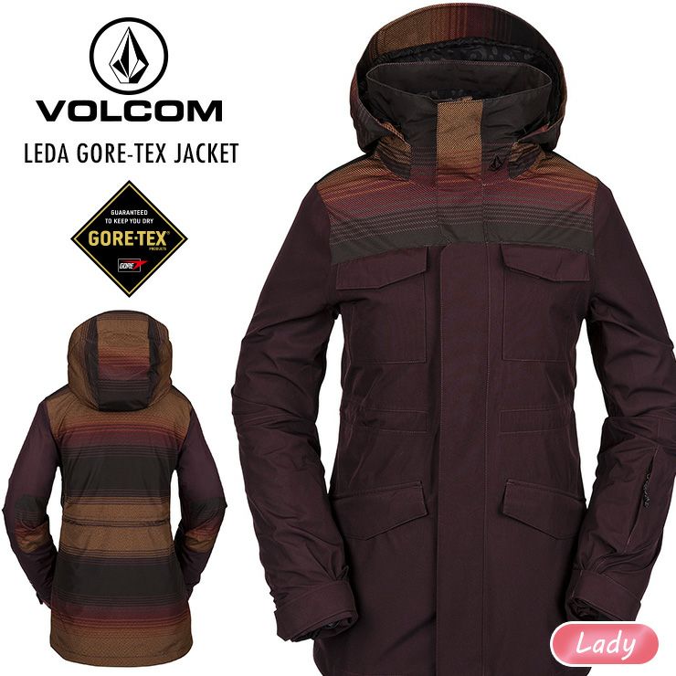 ボルコム ウェア VOLCOM 20-21 LEDA GORE-TEX JACKET レダ ゴアテックスジャケット スノーボード スノーウェア スノボ  | JSBCスノータウン