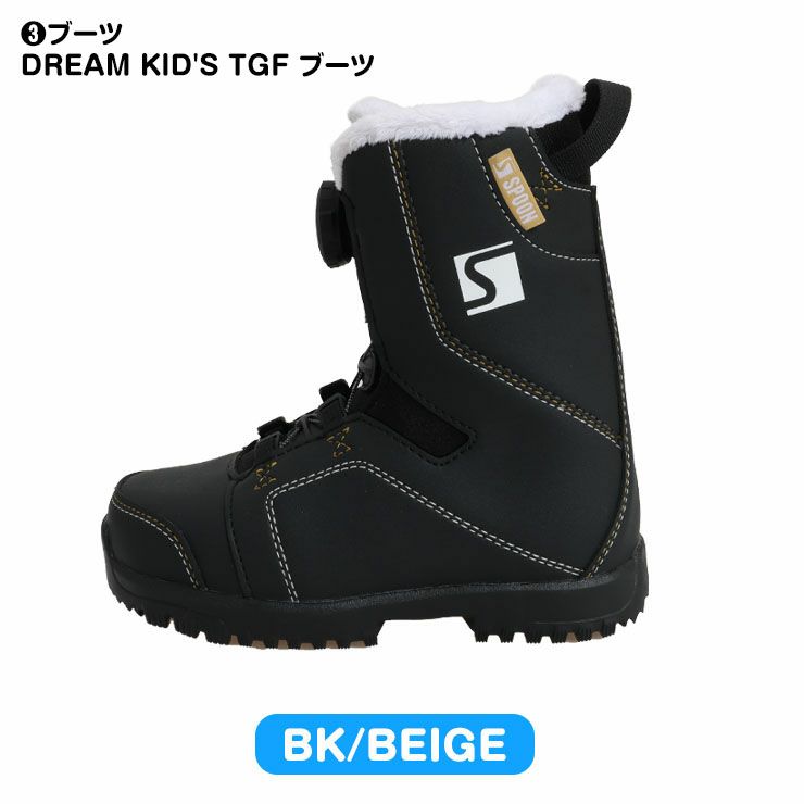 キッズ スノーボード3点セット】SPOON WOLF-GT スノーボード 板 SPOON