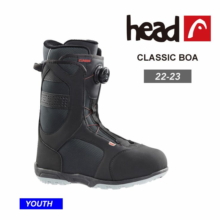 22-23 HEAD ヘッド ブーツ CLASSIC BOA スノーボード メンズ