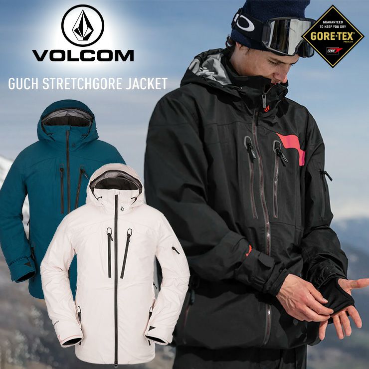 正規品 22-23 VOLCOM ボルコム GUCH STRETCH GORE JKT ゴアテックスジャケット スノボー スノーボード ウェア  スキーウェア 2023