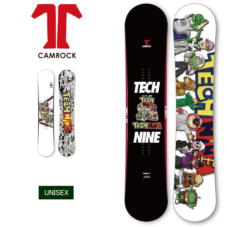 22-23 2023 TECHNINE テックナイン CAMROCK カムロック スノーボード 