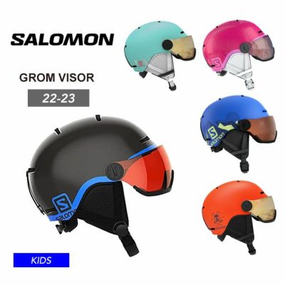 サロモン スキー スノーボード　キッズ　ジュニアヘルメット 56-59cm サロモン（SALOMON）（キッズ）ヘルメット ジュニア 子供用
