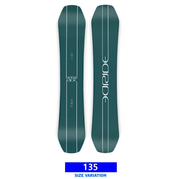 23-24 RIDE ライド キッズ 板 ZERO JR 子供 ジュニア スノーボード