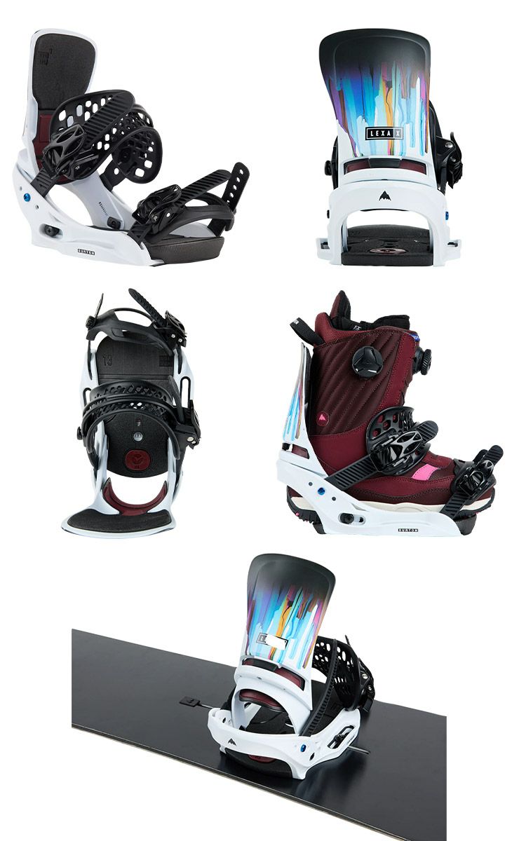 【581】BURTON LEXA X EST レクサ エックス Sサイズ Burton Lexa X EST Snowboard Bindings - Women's | evo