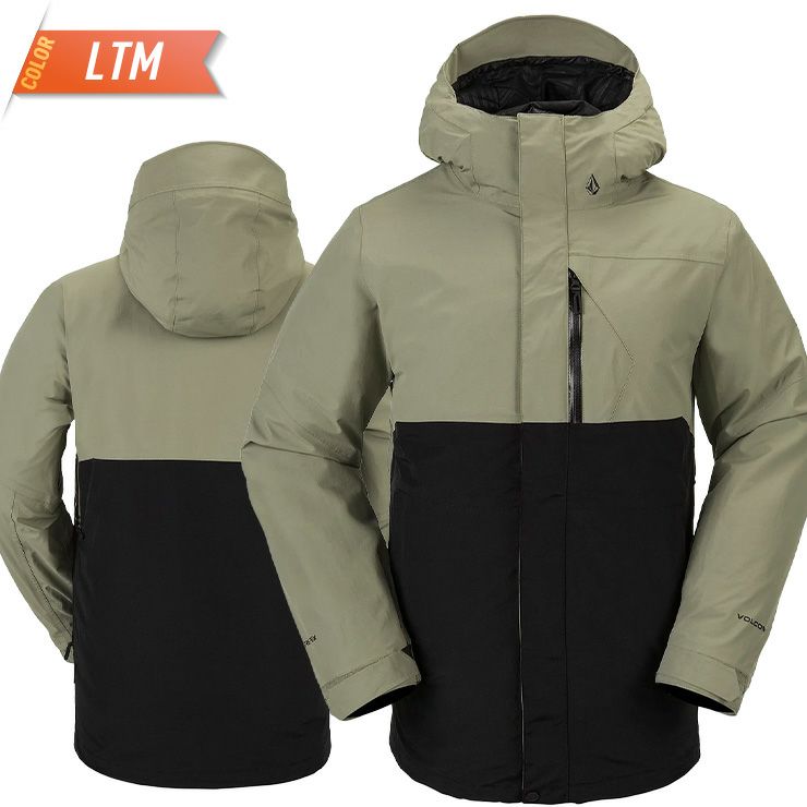 送込】ボルコム ゴアテックスジャケット グリーン Gore-Tex 送込】ボルコム ゴアテックスジャケット グリーン Gore-Tex