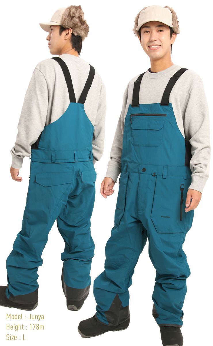 ボルコム ビブパン Rain Gore Tex Bib Overall - ウエア