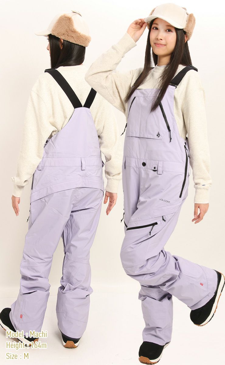 23-24 VOLCOM ボルコム ELM STRETCH GORE-TEX BIB OVERALL ゴアテックスビブパンツ スノボー スノーボード  スキー ウェア レディース 2024 | JSBCスノータウン