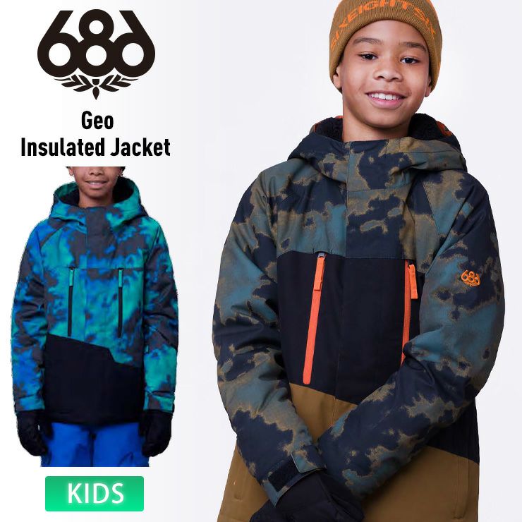 686 GEO INSULATED JACKET スノーボードウエア 23-24 686 シックスエイトシックス GEO INSULATED JACKET ジャケット