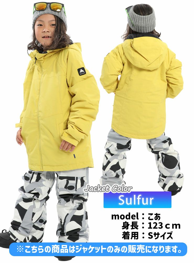 23-24 BURTON バートン Boys' Lodgepole 2L Jacket スノーボード