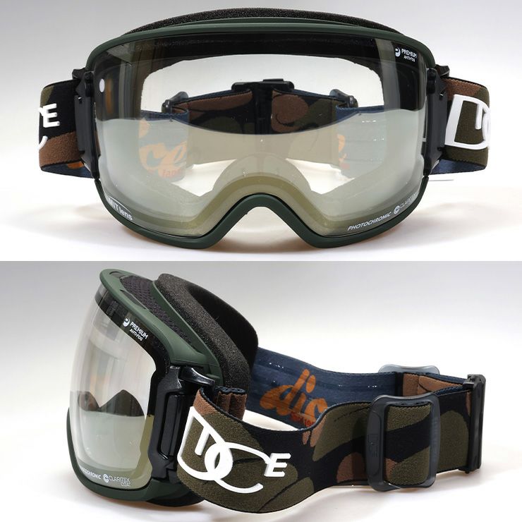 DICE スノーゴーグル BANK CAMO｜ゴーグル