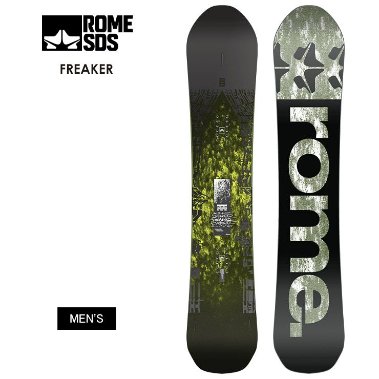 board 花柄 ROME SDS 板 スノーボード スノーボード 板 ROME SDS ローム WARDEN WIDE ワーデンワイド