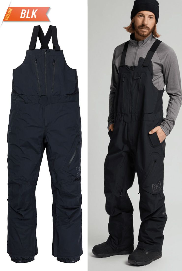 Burton カーボネート あやしい GORE-TEX 2Lビブパンツ GrayCloud