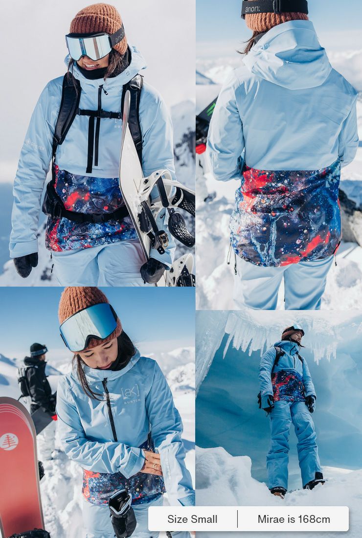 2024 BURTON バートン ak Kimmy GORE-TEX 2L Anorak Jacket レディース キミー ゴアテックスジャケット  女性用 スノーボード スキー スノボー ウェア | JSBCスノータウン