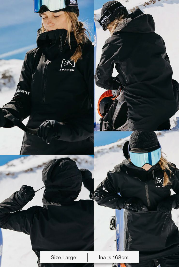美品 バートン BURTON AK 上下 レディース 上S下XS （バートンBURTON W 
