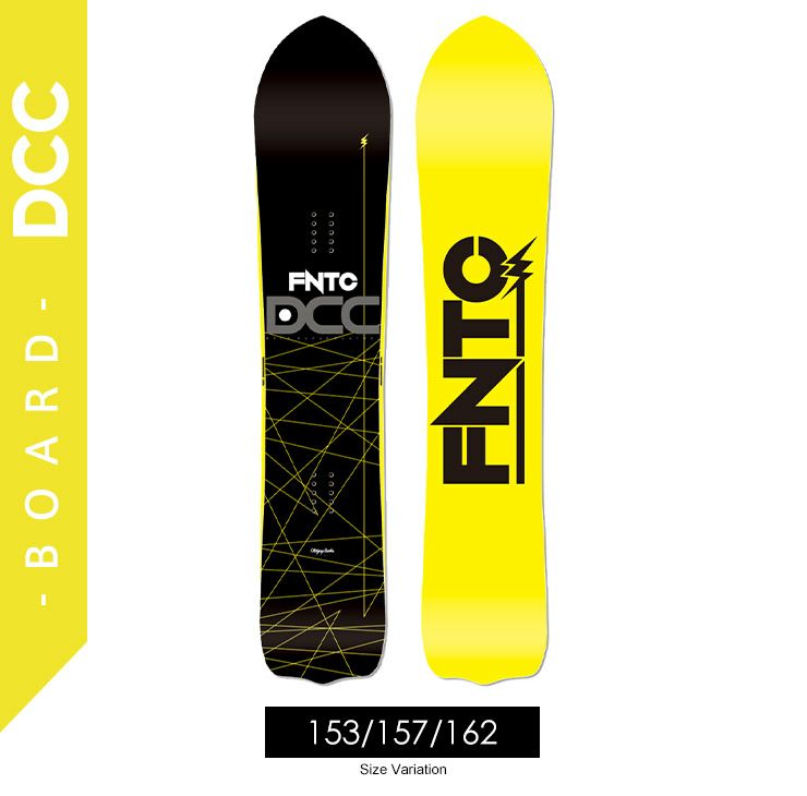 FNTO DCC スノーボード 雷デザイン FNTO DCC スノーボード 雷デザイン FNTO DCC スノーボード 雷