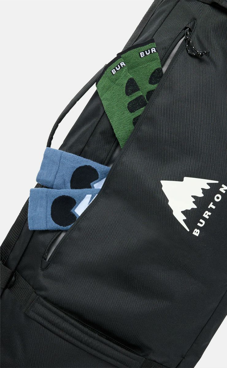 （美品）BURTON ウィンタースポーツ　バッグ Burton ウィーリー フライトアテンダント スノーボードバッグ