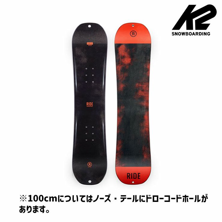 RIDEスノーボード120cmとブーツ21cmセットとビンディング3点セット