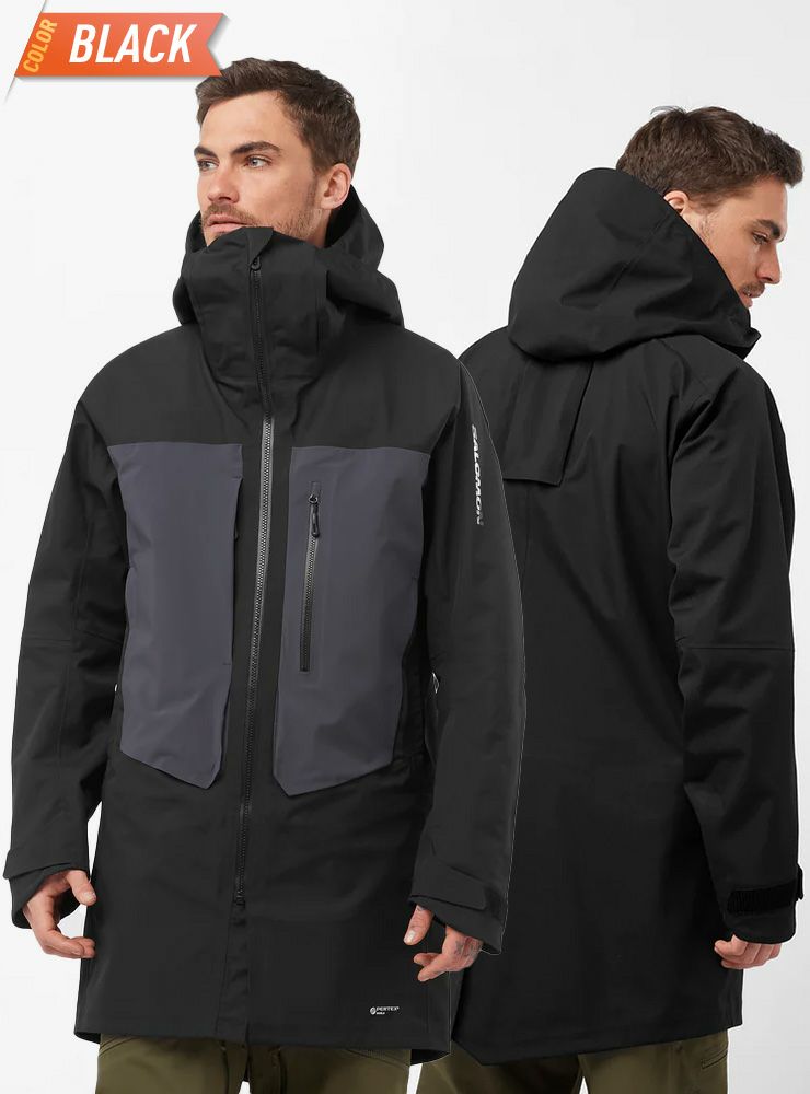 23-24 SALOMON サロモン STANCE 3L LONG JACKET M スタンス ロング