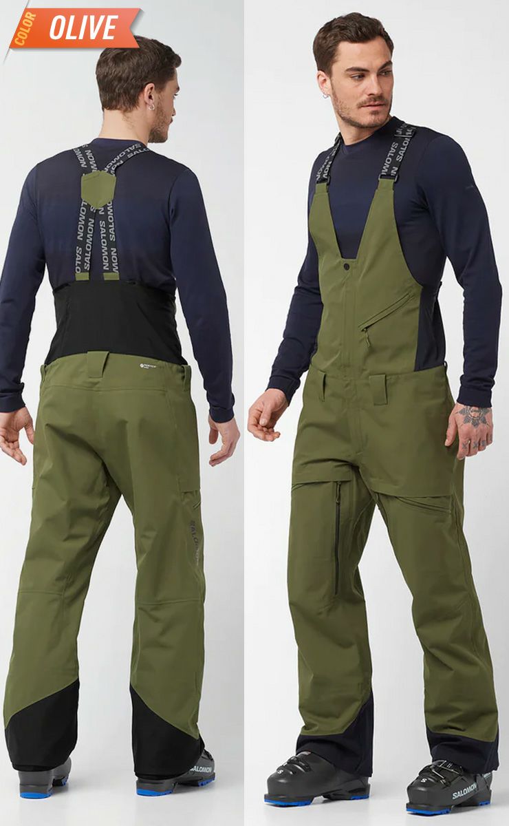 23-24 SALOMON サロモン STANCE 3L BIB PANT M スタンス ビブパンツ