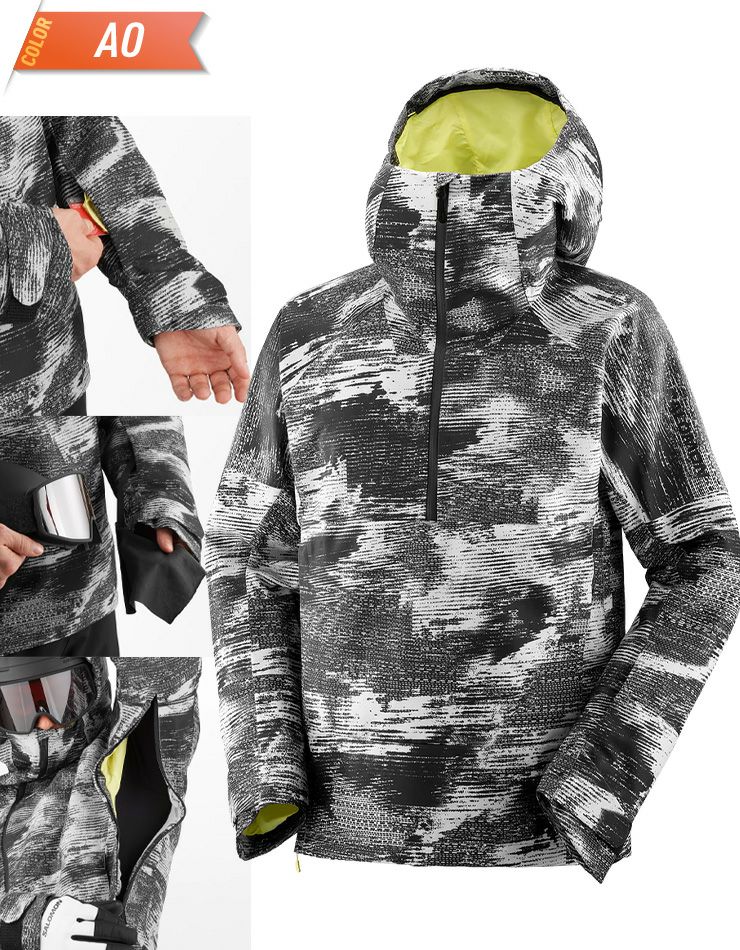 サロモン SALOMON ＜2024＞ TRANSFER ANORAK 23-24 SALOMON サロモン TRANSFER ANORAK JACKET M トランスファー