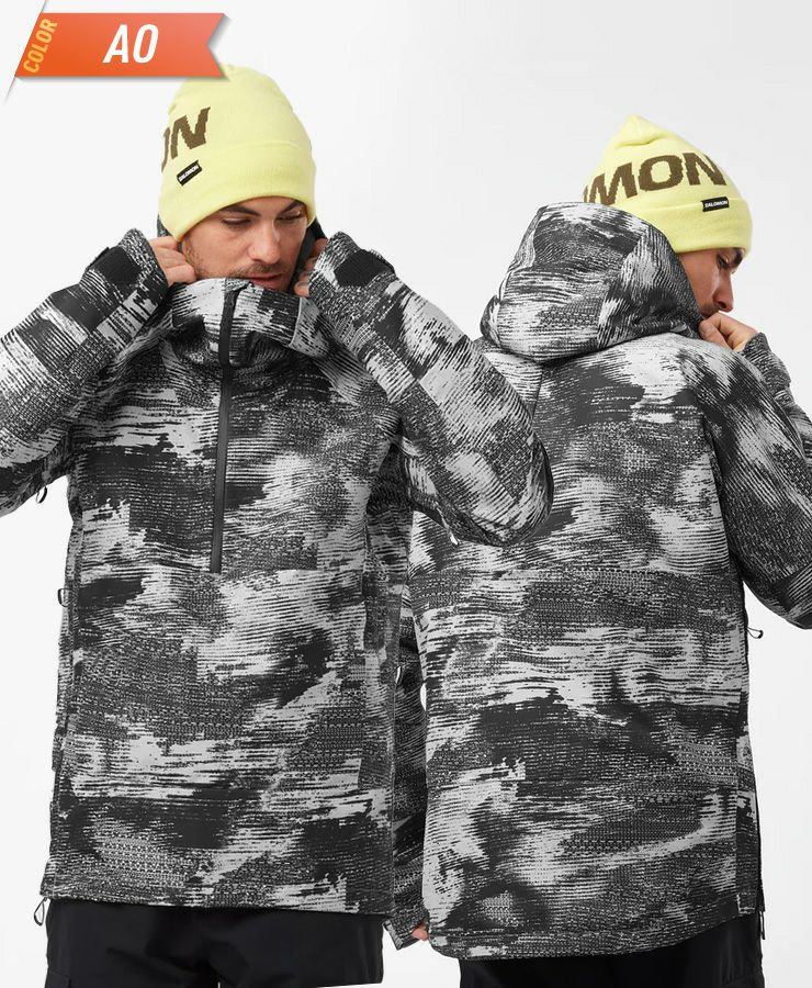 23-24 SALOMON サロモン TRANSFER ANORAK JACKET M トランスファー