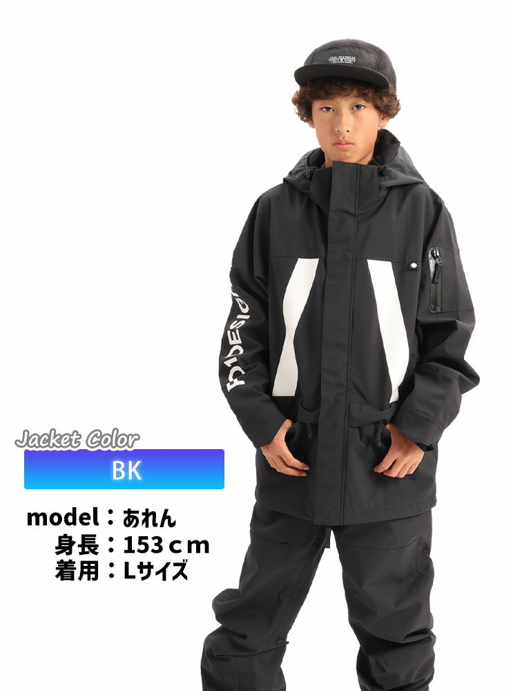 スノーボードウェア キッズ PLAYDESIGN プレイ 3LAYER JKT ジャケット PLAYDESIGN ジュニア | JSBCスノータウン