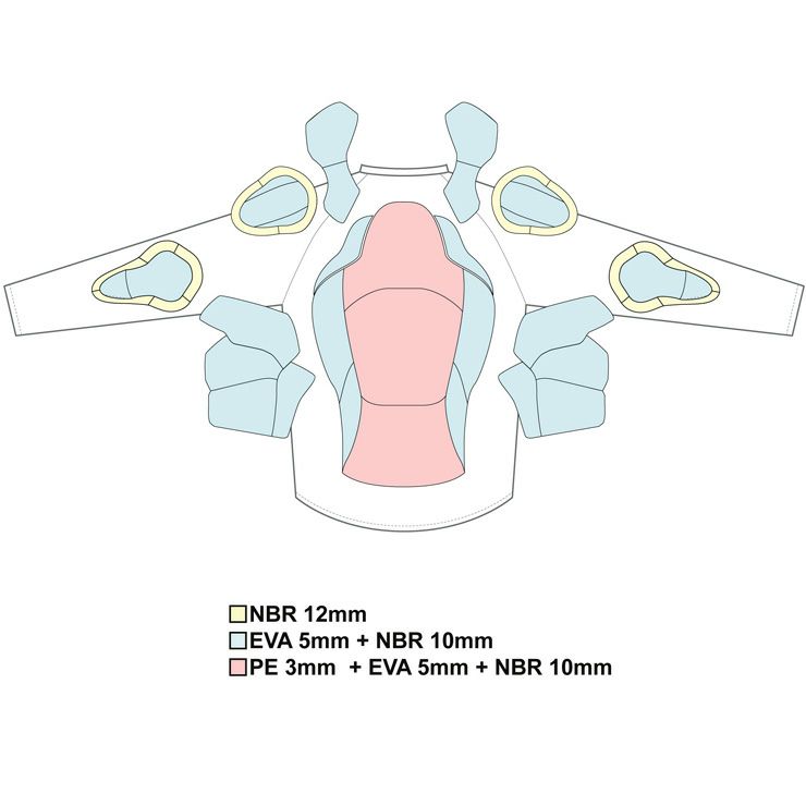 NORTH PEAK ノースピーク NP-1195 UNISEX BODY PROTECTOR ユニセックス