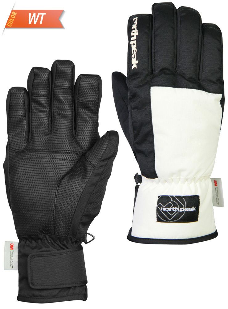 新品未使用　スノボーウェア&グローブ NORTH PEAK ノースピーク NP-4152 GLOVE スノーボード グローブ 5本指