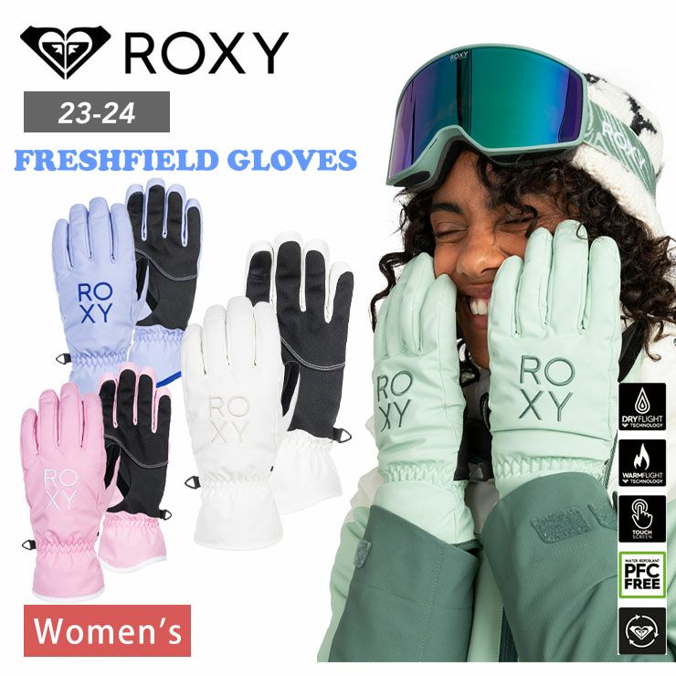 23-24 2024 ROXY ロキシー FRESHFIELD GLOVES - ERJHN03239