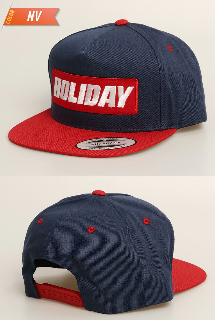 HOLIDAY ホリデー BOX LOGO SNAPBACK CAP ボックスロゴ スナップバック