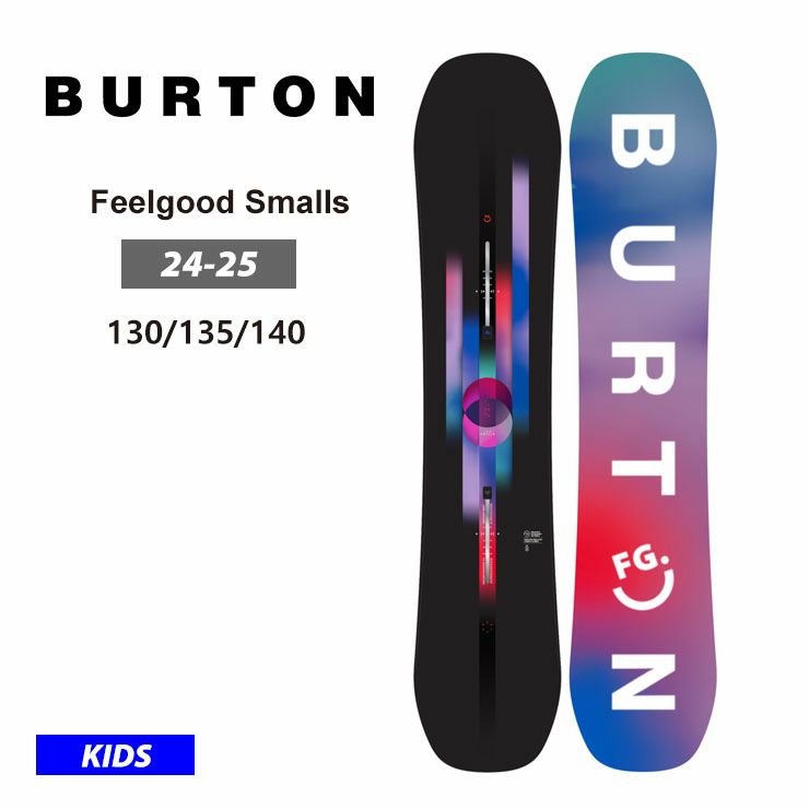 早期予約 24-25 2025 BURTON バートン キッズ 板 Girls Feelgood Smalls Board 子供 ジュニア スノーボード  | JSBCスノータウン