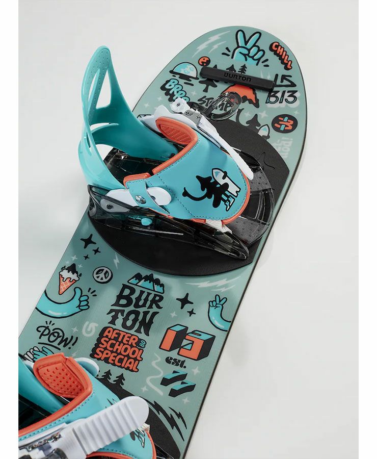 スノーボードBURTON 145cm Motion バートン SNOWBOARD SET｜キッズ3点セット BURTON バートン MINI GROM 推奨年齢