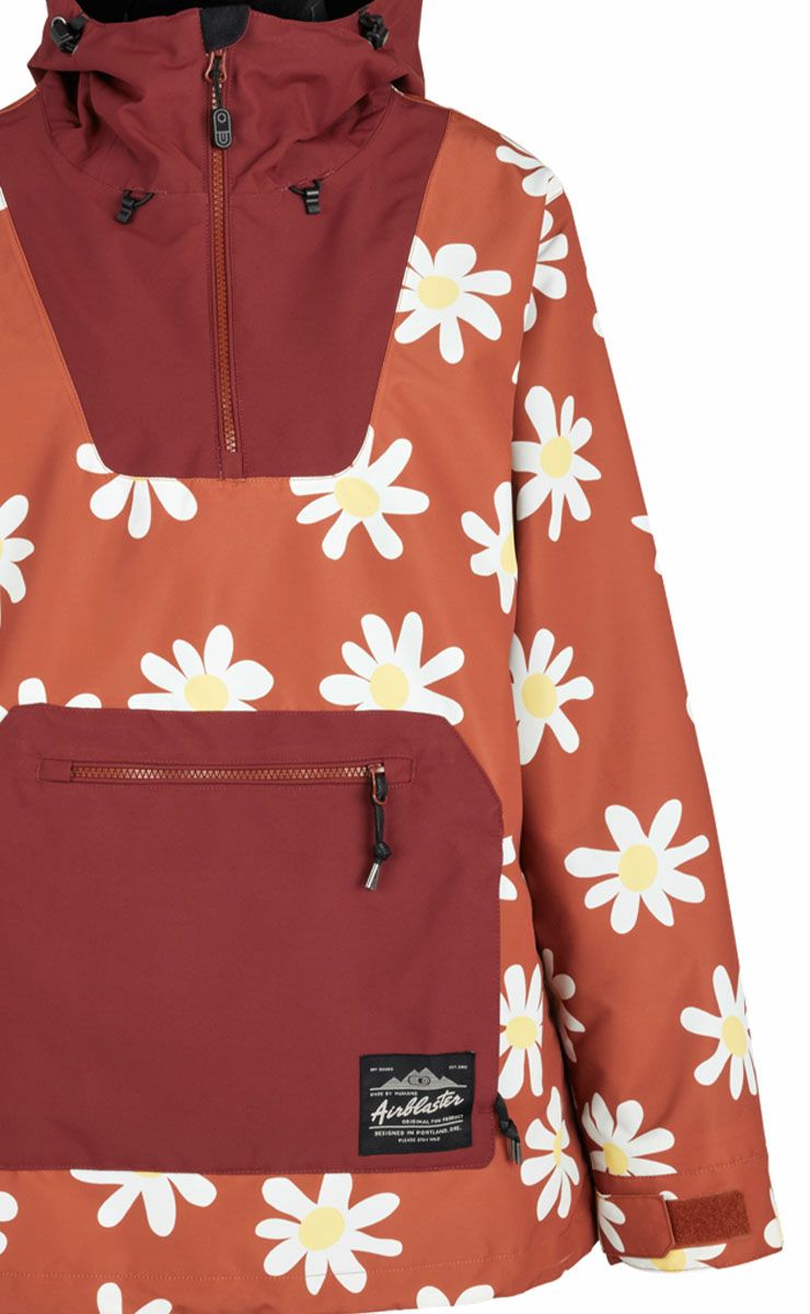 AIRBLASTER エアブラスター Wms Freedom PulloverM AIRBLASTER エアブラスター Wms Freedom Pullover Blush Daisy 23-24