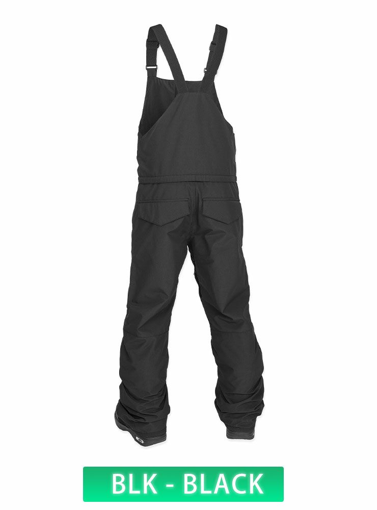 ボルコムキッズL ビブパンツ黒（スノーウェア） 24-25 VOLCOM ボルコム ビブパンツ スノーボード ウェア