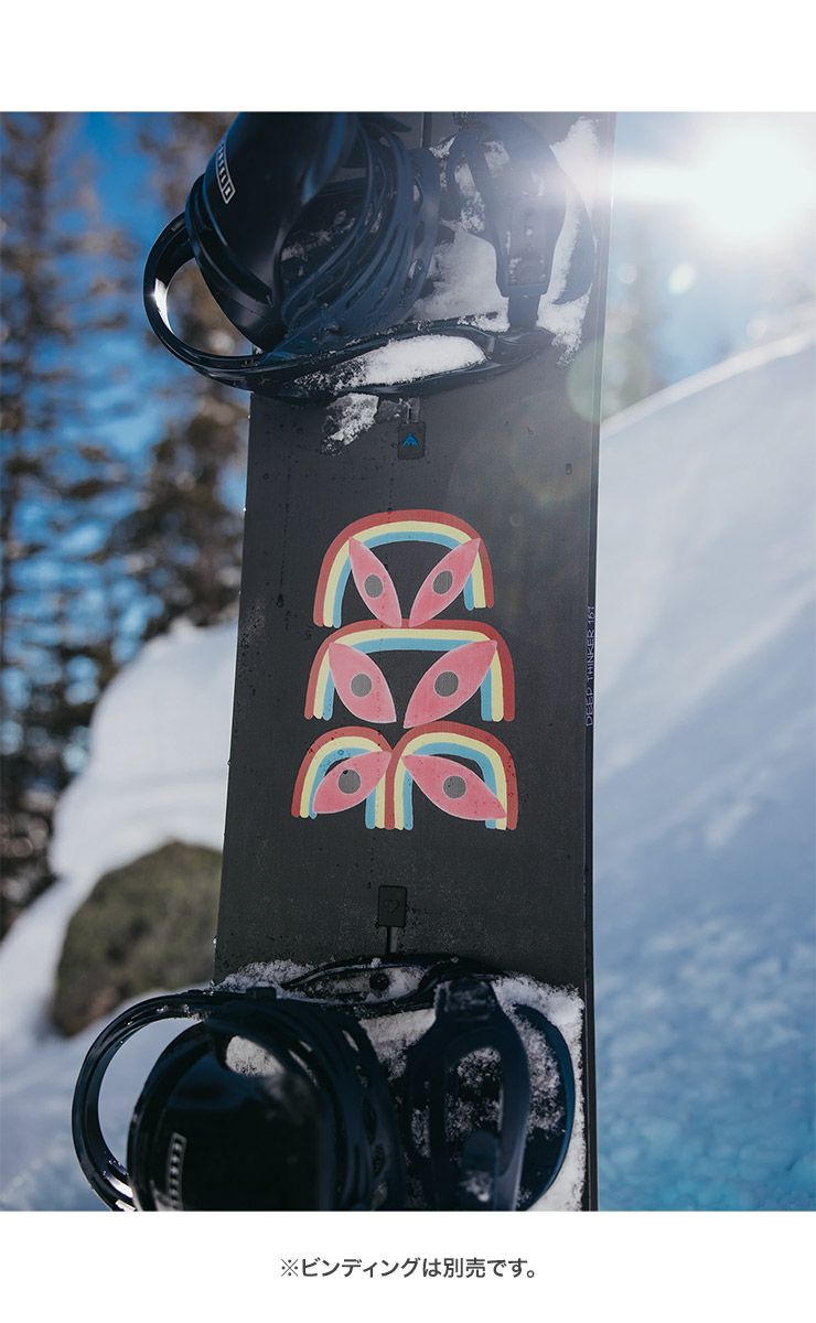 無料ワックスサービス有】24-25 2025 BURTON バートン DEEP THINKER