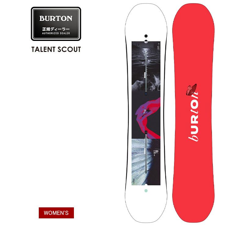 ポイント10倍】【無料ワックスサービス有】24-25 2025 BURTON バートン TALENT SCOUT タレントスカウト スノーボード 板  レディース ウーメンズ | JSBCスノータウン