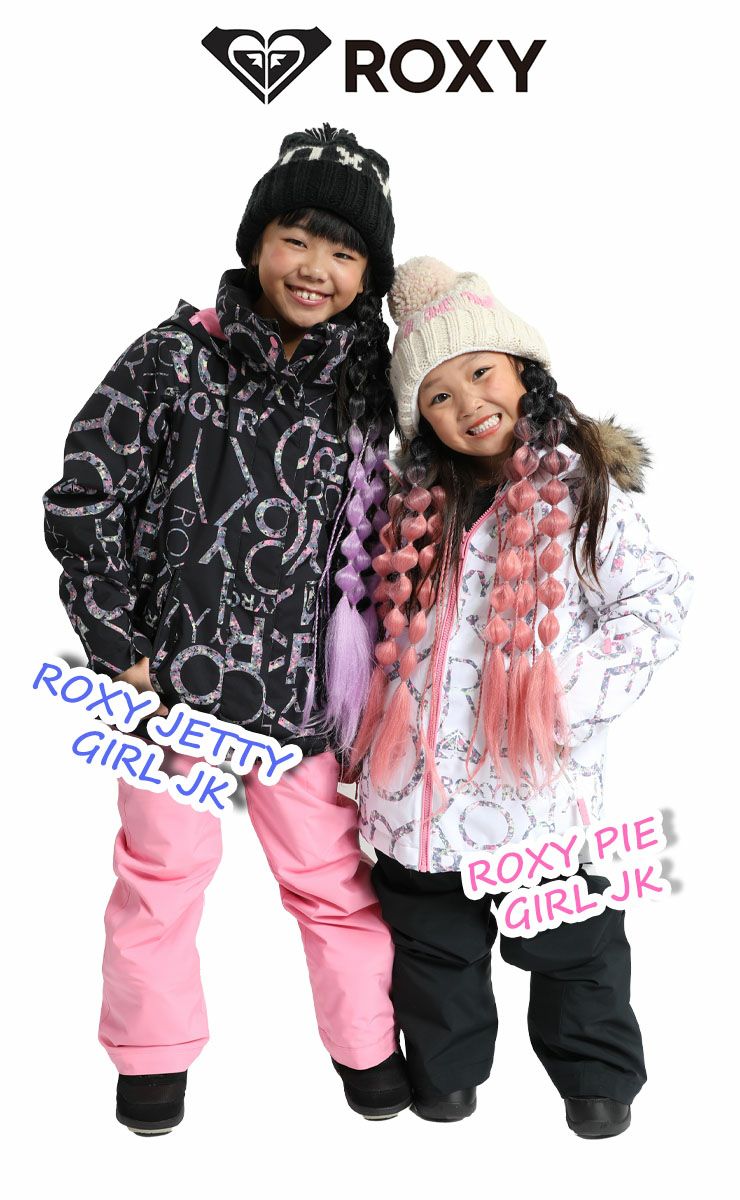ROXY スキーウェア 子供用 黒/ピンク ROXY／ロキシー ROXY JETTY GIRL JK | JSBCスノータウン