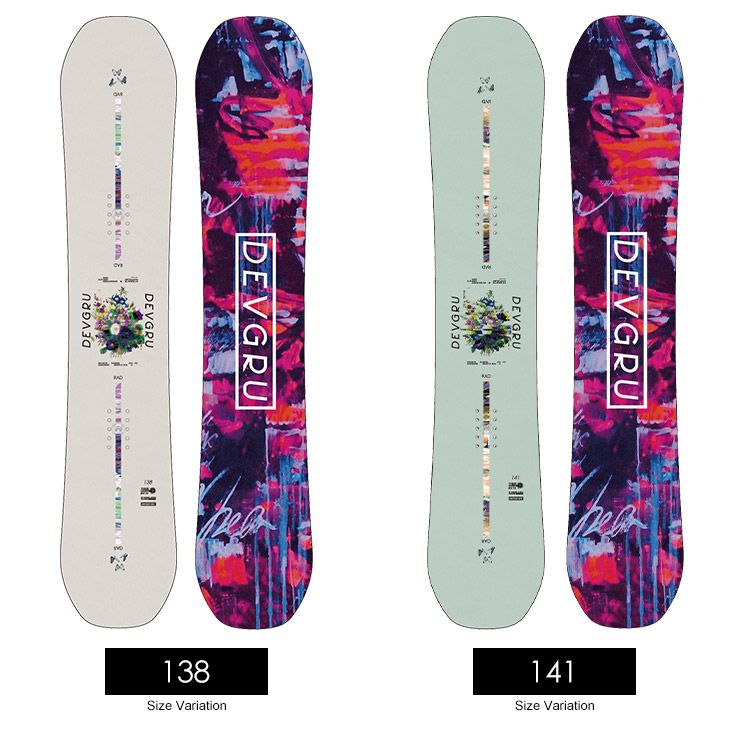 DEVGRU GONZ GIRL スノーボード レディース 板 142 スノーボード