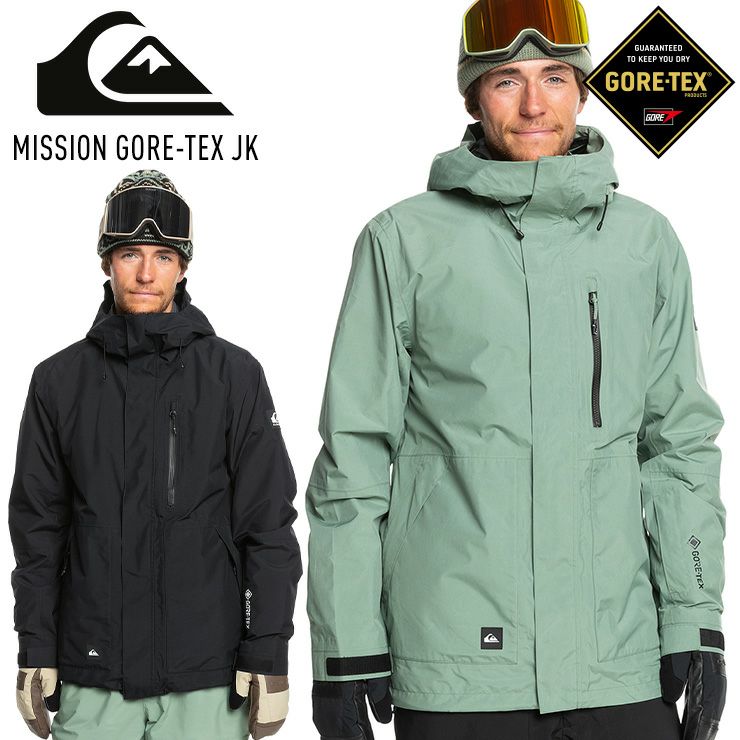 2025 QUIKSILVER クイックシルバー MISSION GORE-TEX JK ミッション ゴアテックスジャケット スノボー スノーボード  スキー ウェア 早期予約 | JSBCスノータウン