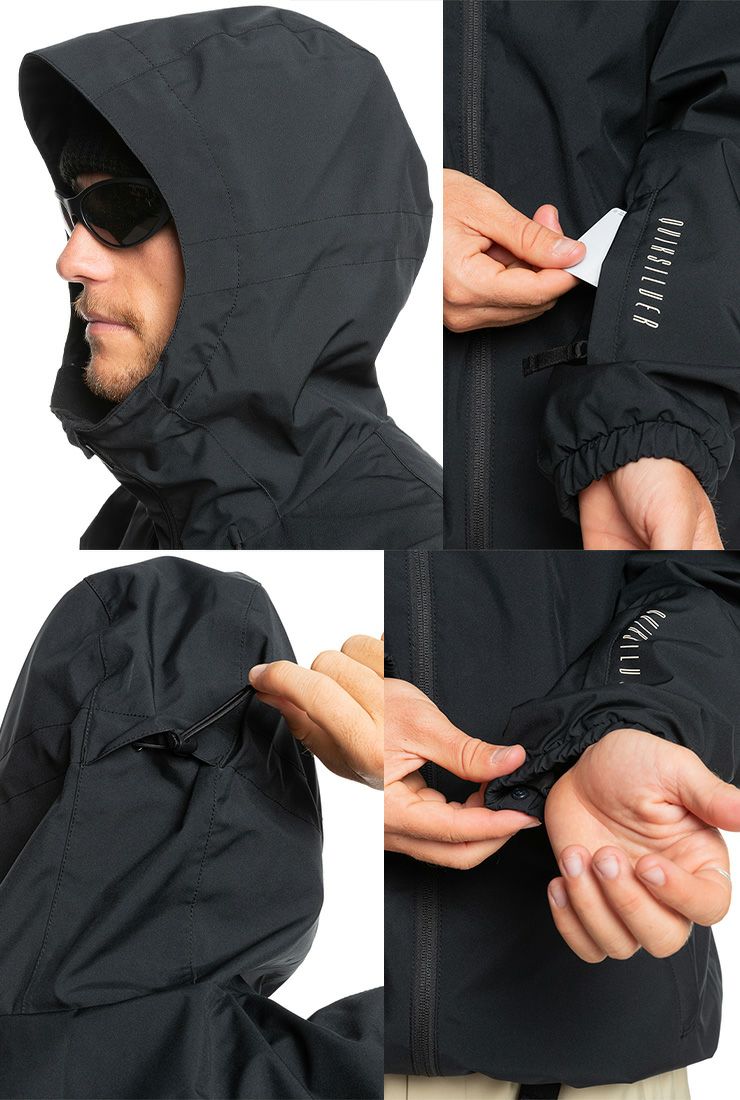 2025 QUIKSILVER クイックシルバー HIGH IN THE HOOD JK ハイ