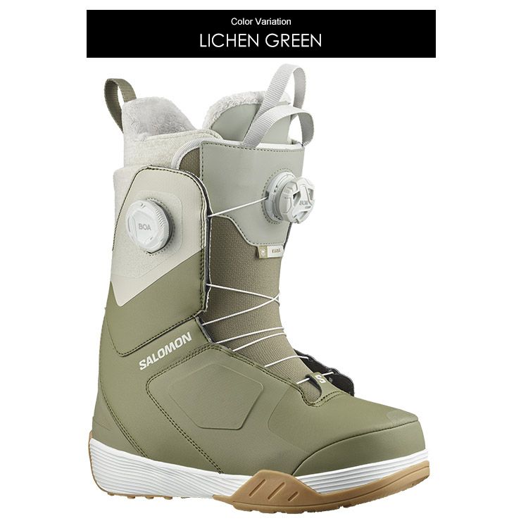 美品 サロモン スノーボートブーツ 24.5 DUAL BOA ダブルボア サロモン（SALOMON）（メンズ）スノーボードブーツ ダイアログ