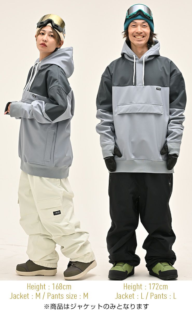 24-25 ANTHEM アンセム SHOULDER PATCH HOODIE ショルダーパッチ