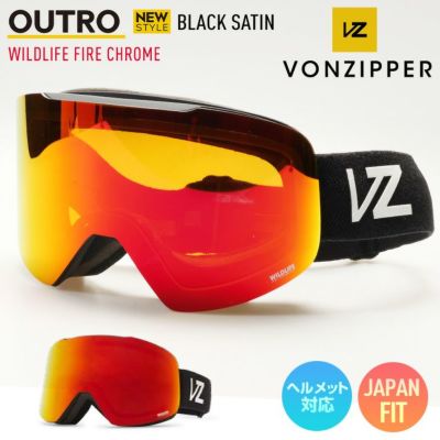 2025 VONZIPPER ボンジッパー OUTRO アウトロ スノーボード ゴーグル