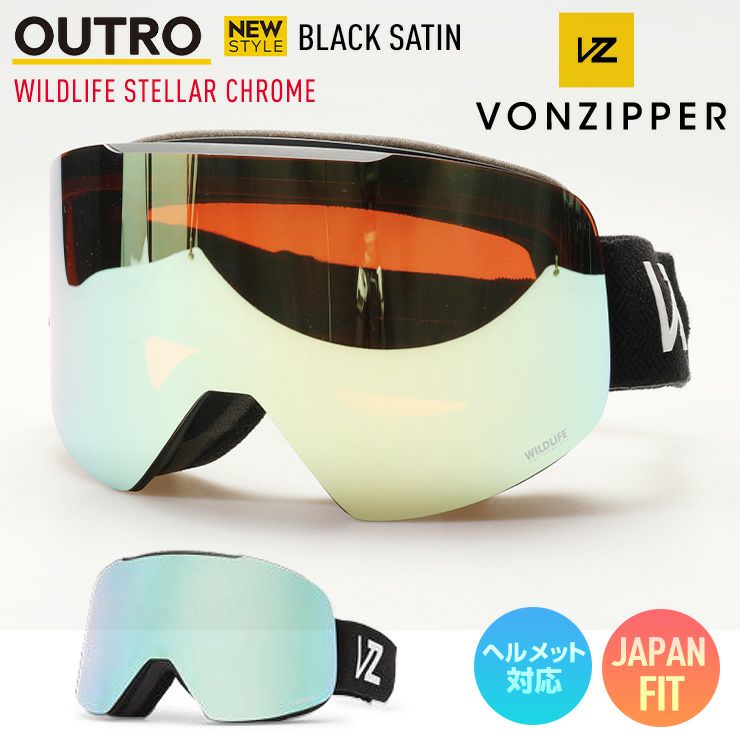 2025 VONZIPPER ボンジッパー OUTRO アウトロ スノーボード ゴーグル