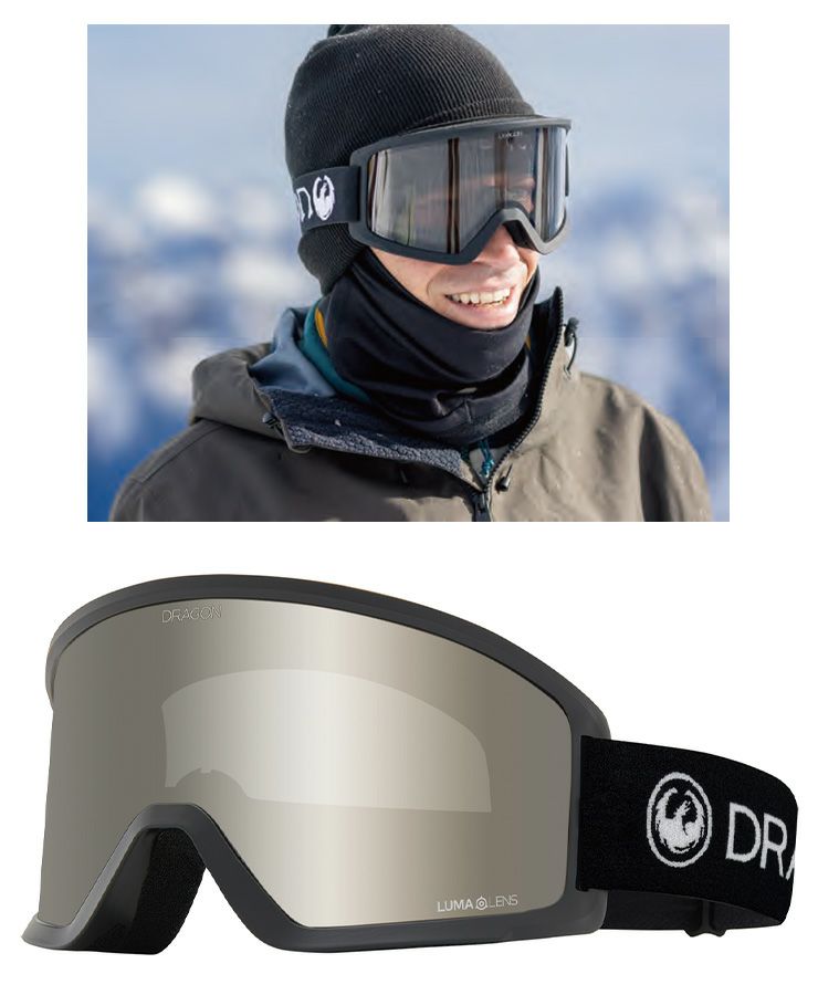 ドラゴン ゴーグル R1 J.SILVER ION ※商品説明確認必須 R03】DRAGON ドラゴン ゴーグル R1 PREMIUM BLACK LL J.SILVER ION 24