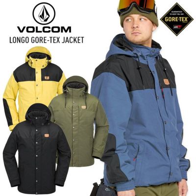 ボルコム　volcom スノーボード　ウェア　GORE-TEX ゴアテックス VOLCOM 24-25 VOLCOM/ボルコム LONGO GORE-TEX jacket 着用説明