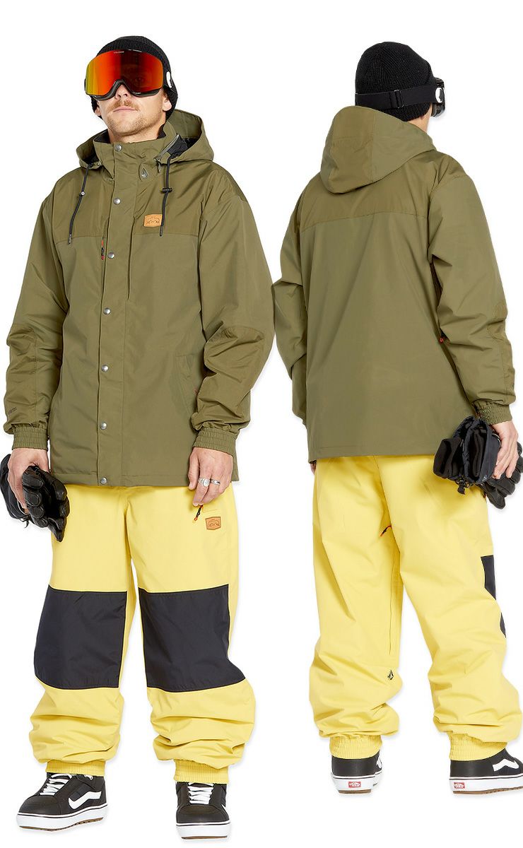 volcom - 【新品】VOLCOM GORE-TEX JACKET ボルコム M カーキ OUTLET】VOLCOM Mens Guide Gore-Tex Jacket - Military @2buy